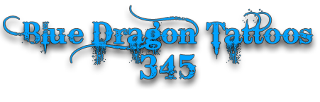 Blue Dragon Tattoos 345